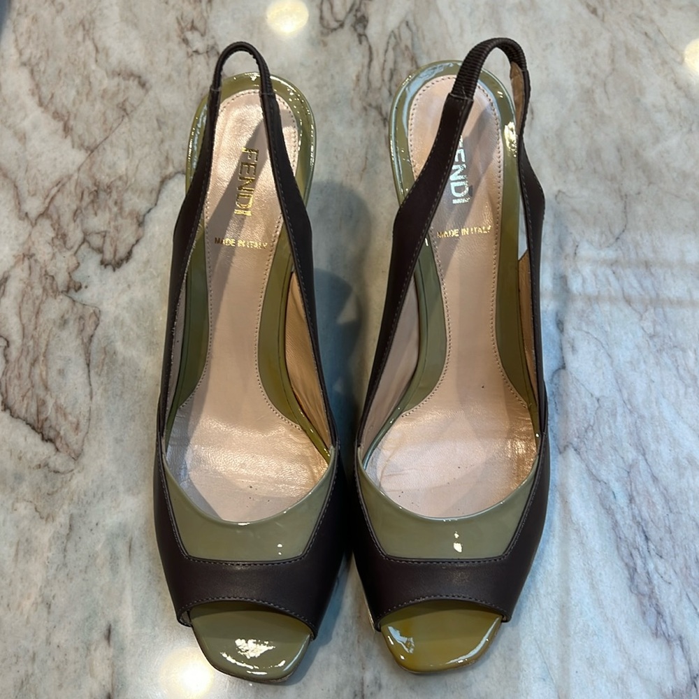 Fendi Slingback Pumps